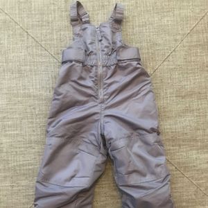 4T Cat & Jack Grey Snowsuit Bib